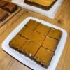 Brownie Con cobertuda de dulce de leche