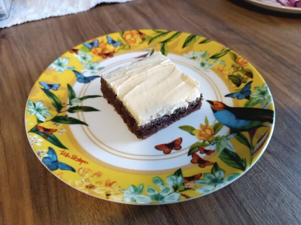 Brownie Con Cobertura de Baileys