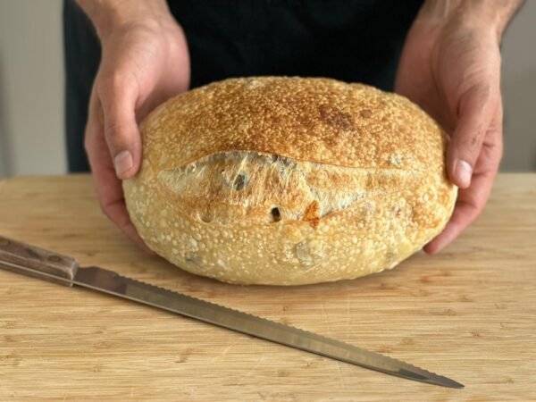 Pan con Queso Gouda y Jalapeño
